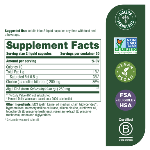 MegaFood - Baby & Me 2 (DHA & Choline) - 60 tb