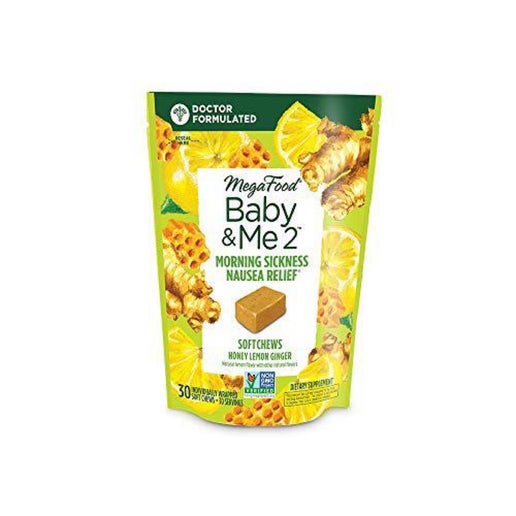 Megafood - Baby & Me 2 Morning Sickness Nausea Relief Soft Chews - 30 count