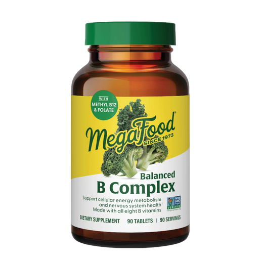Megafood - Balanced B Complex - 90 Tablets