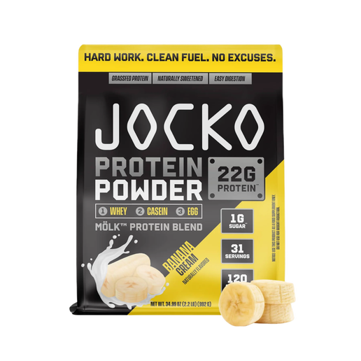 Jocko Molk - Protein Powder - Banana Cream 32 oz