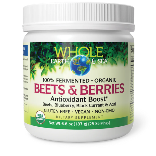 Whole Earth & Sea - Beets and Berries Antioxidant Boost - 6.6 oz