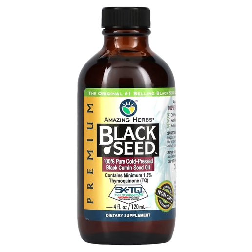 Amazing Herbs - Black Seed Oil - 4 oz