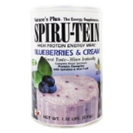 NaturesPlus - Spiru-tein Blueberries & Cream - 1.2lb