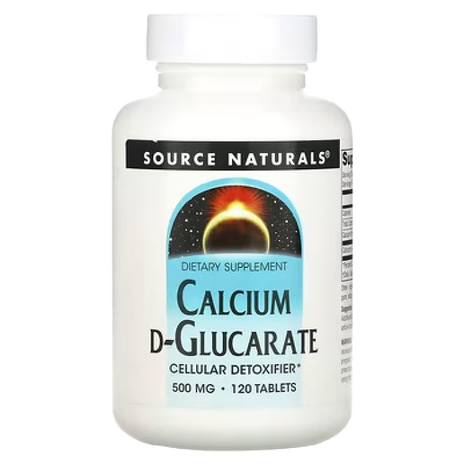 Source Naturals - Calcium D-Glucarate - 120 Tablets