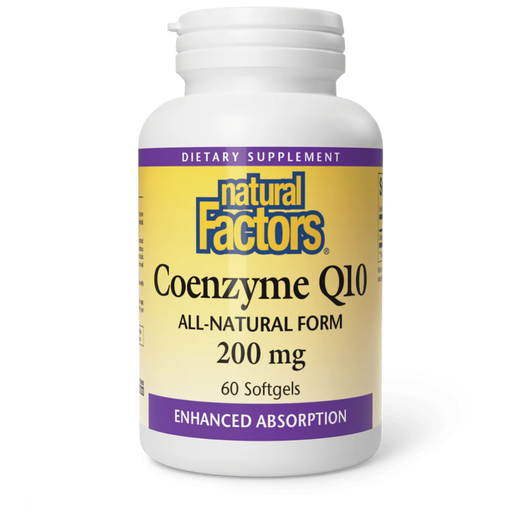 Natural Factors - Coenzyme Q10 - 200mg - 60 Soft gels