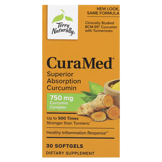 Terry Naturally - CuraMed 750 mg - 30 Softgels