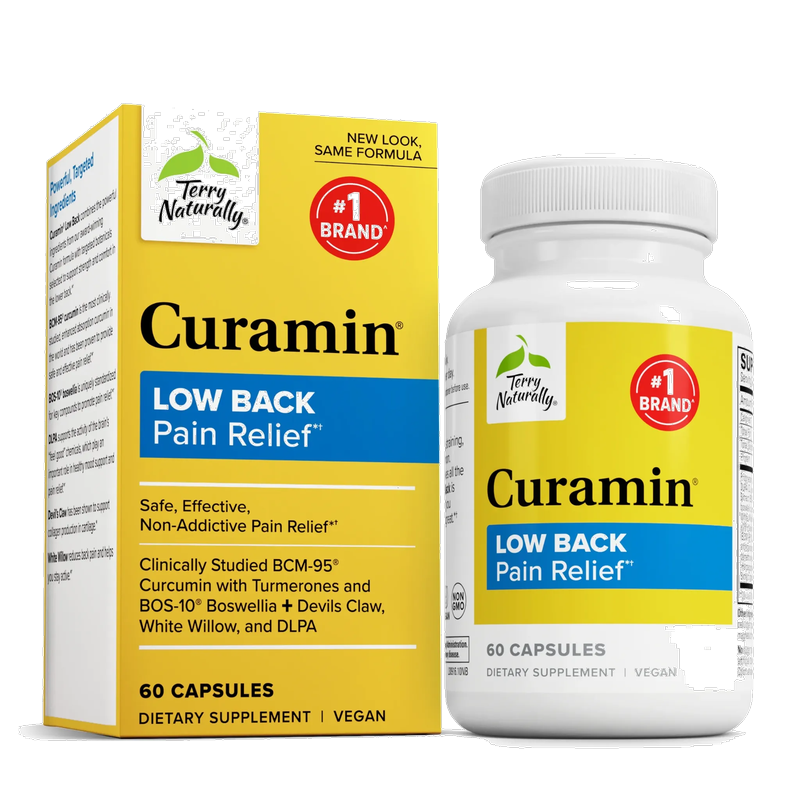 Terry Naturally - Curamin Low Back Pain - 60 Caps