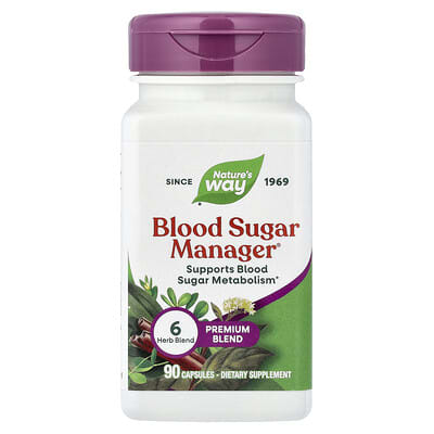 Nature's Way – Blood Sugar Manager – 90 Tablets