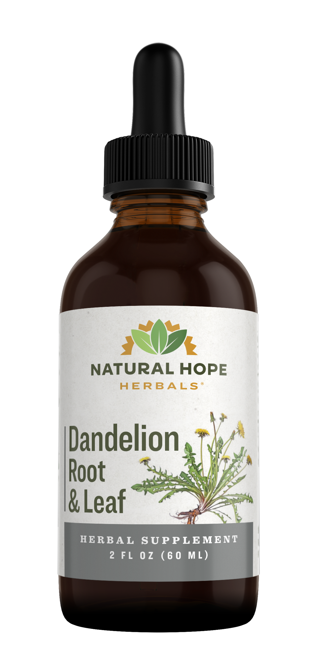 Natural Hope Herbals Dandelion root/leaf extract 2floz