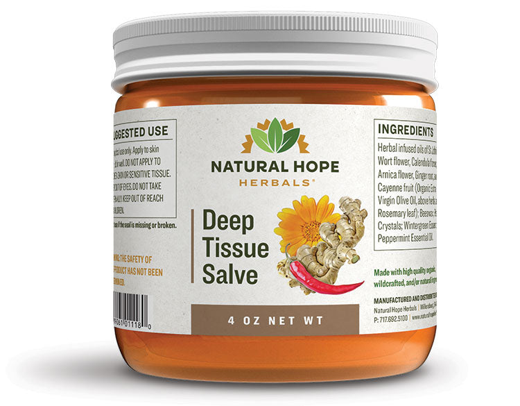 Natural Hope Herbals - Deep Tissue Salve - 4oz