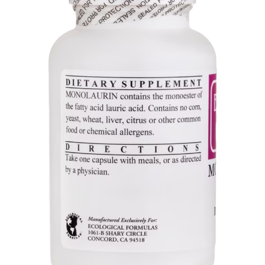 Ecological Formulas - Monolaurin 90cap. 600mg