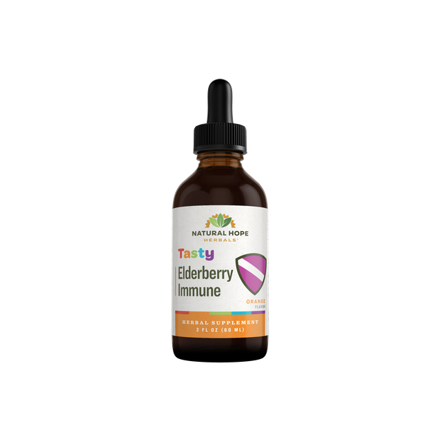 Natural Hope Herbals Tasty Elderberry Immune 2 floz