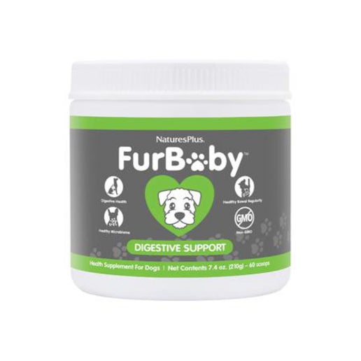 NaturesPlus - Furbaby Digestion Supplement for Dogs - 7.4 oz