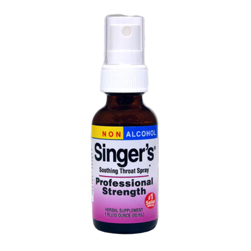 Herbs Etc. - Singer's Saving Grace® Professional Strength Non Alcohol Soothing Throat Spray - 1 oz