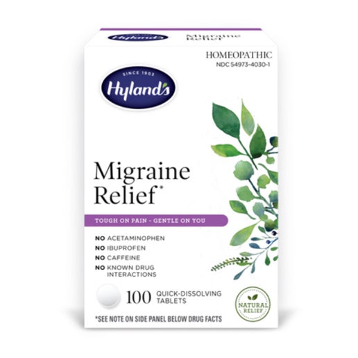 Hyland's Migraine Headache Pain Relief 100tbs