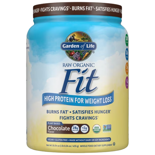 Garden of Life - Raw Organic Fit Protein Powder - Chocolate - 1lb