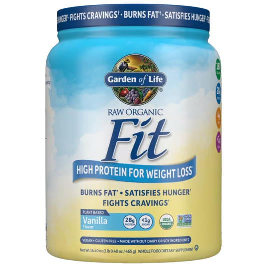 Garden of Life  - Raw Organic Fit Powder - Vanilla - 1lb