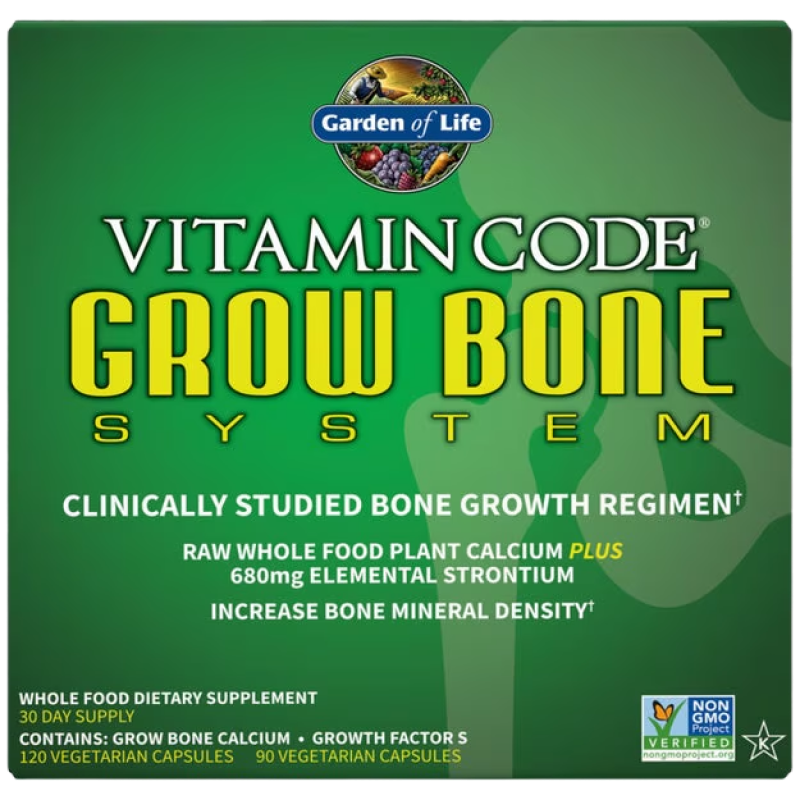 Garden of Life - Vitamin Code Grow Bone System 1 Kit - 30 day supply