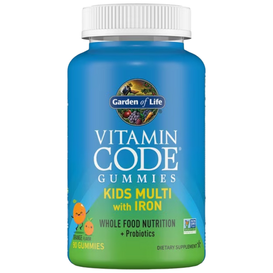 Garden of Life - Vitamin Code Kids Multi Plus Iron Gummies - 90 Gummies