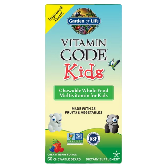 Garden of Life - Vitamin Code Kids Cherry Berry Chewables - 60 Chewable