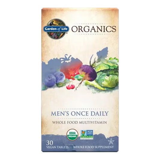 Garden of Life - Organics Mens Once Daily Multivitamin - 30 Tablets