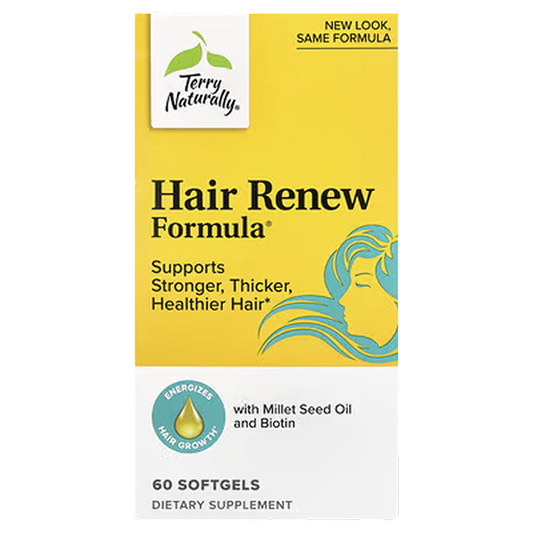Terry Naturally - Hair Renew Formula - 60 Softgels
