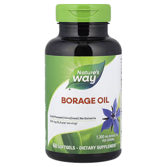 Nature's Way - Borage Oil - 60 softgels