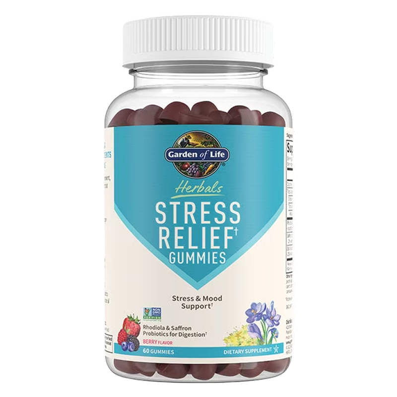 Garden of Life - Herbals Stress Relief Gummies (Berry) - 60 Gummies