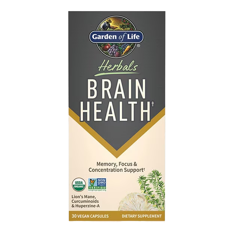Garden of Life - Herbals Brain Health - 30 Capsules