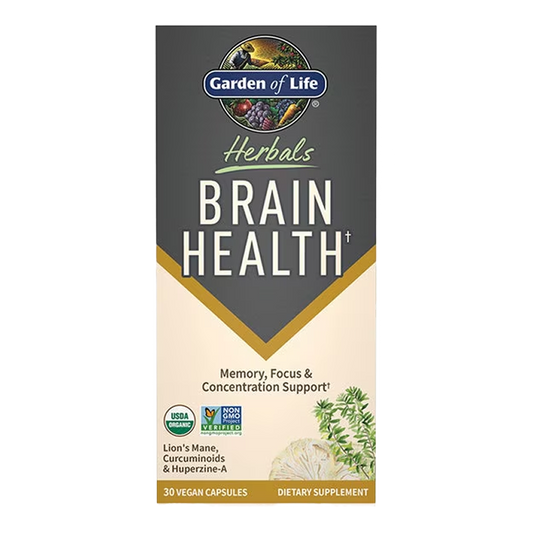 Garden of Life - Herbals Brain Health - 30 Capsules