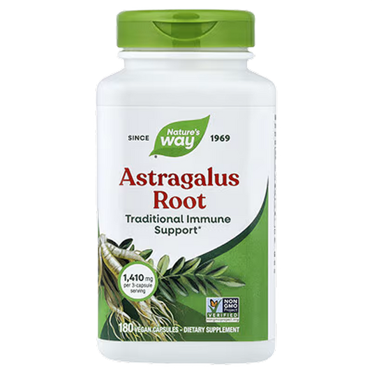 Nature's Way - Astragalus Root - 180 Vcaps