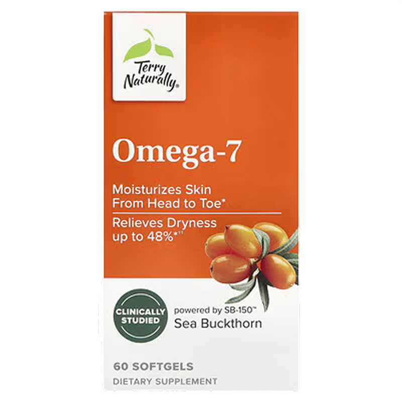 Terry Naturally - Omega-7 Sea Buckthorn oil - 60 Softgels