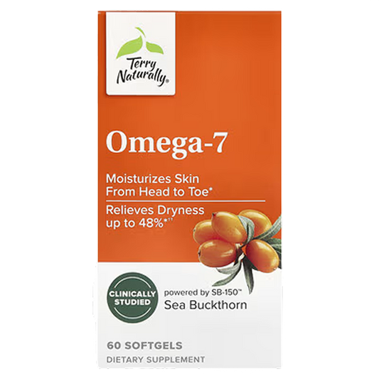Terry Naturally - Omega-7 Sea Buckthorn oil - 60 Softgels