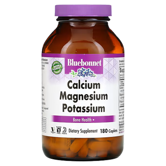 Bluebonnet Calcium Magnesium Potassium - 180 caplets