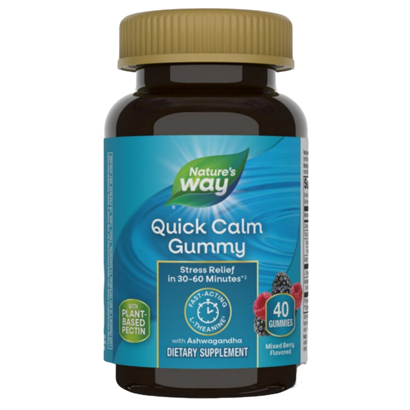 Nature’s Way – Quick Calm Gummy – 40ct