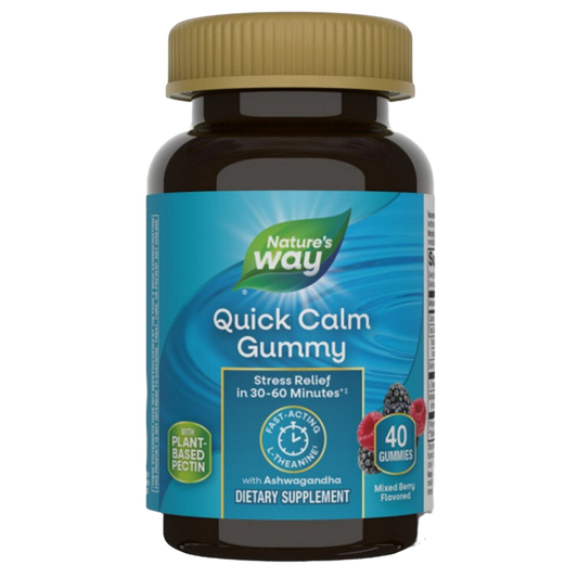 Nature’s Way – Quick Calm Gummy – 40ct