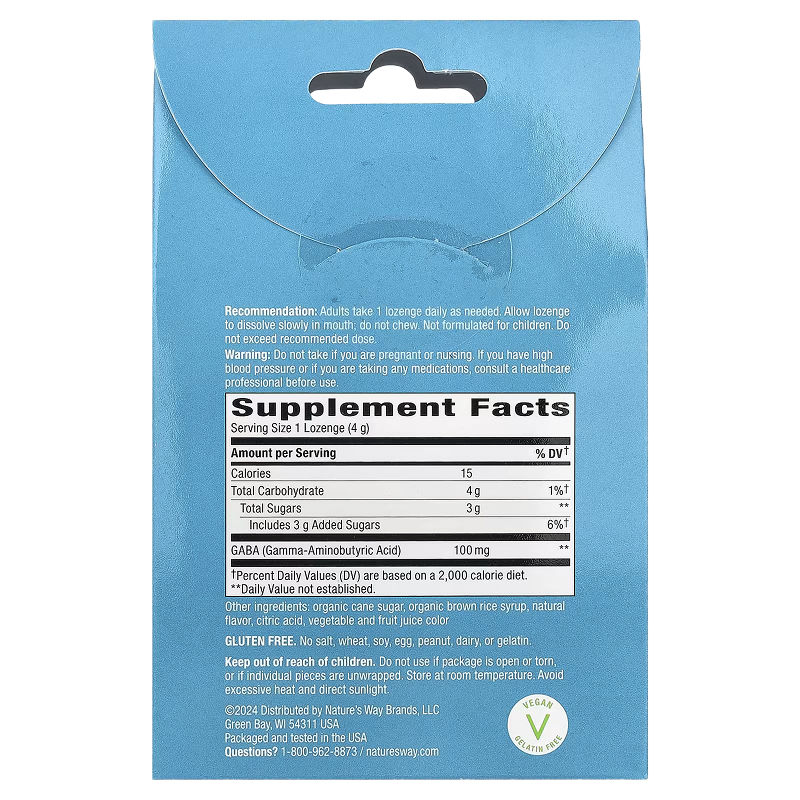Nature’s Way - Calm Drop Lozenges (Cherry) - 24ct