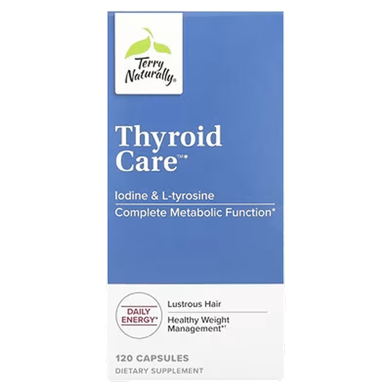 Terry Naturally - Thyroid Care - 120 Capsules