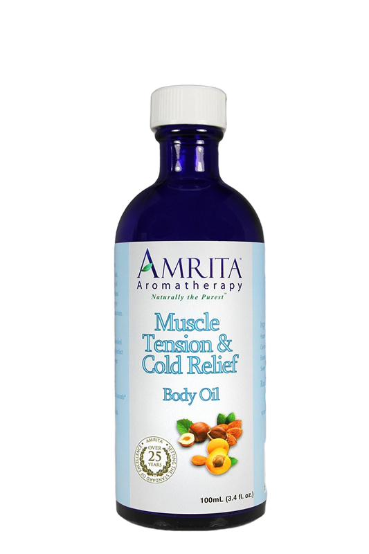 Amrita - Muscle Tension & Cold Relief Body Oil - 100 mL