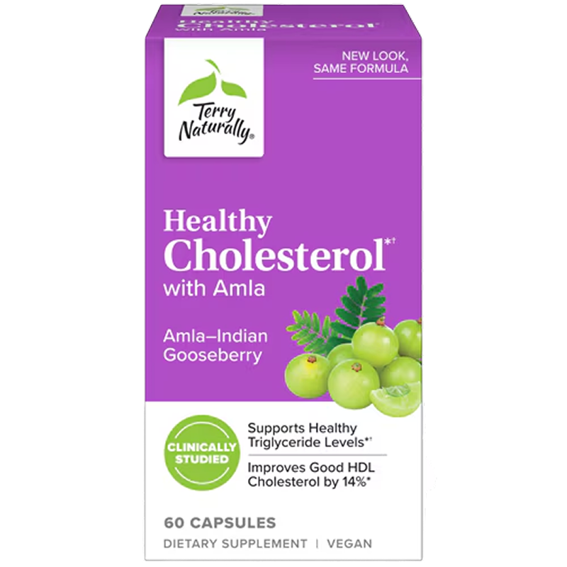 Terry Naturally - Healthy Cholesterol with Amla - 60 Capsules