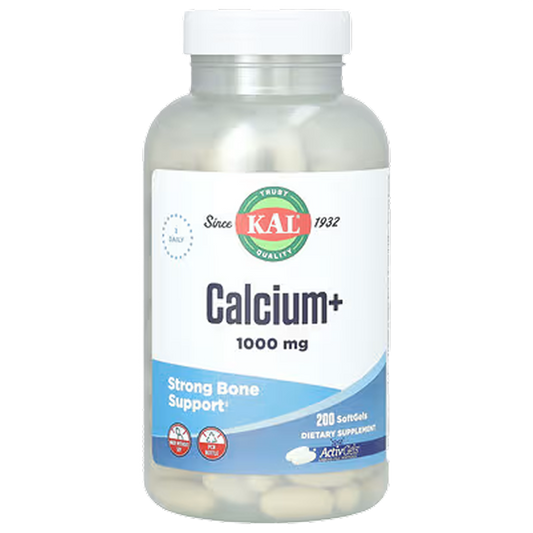 KAL - Calcium Plus 1000mg - 200 softgels