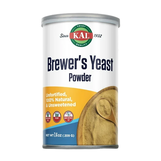 KAL - Brewer’s Yeast Powder 100% Natural, Unfortified & Unsweetened - 7.4 oz