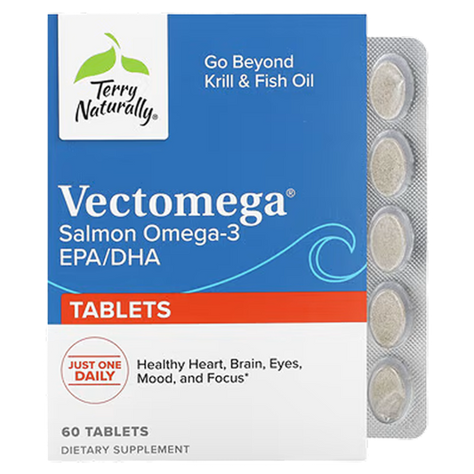 Terry Naturally - Vectomega Salmon Omega-3 - 60 Tablets