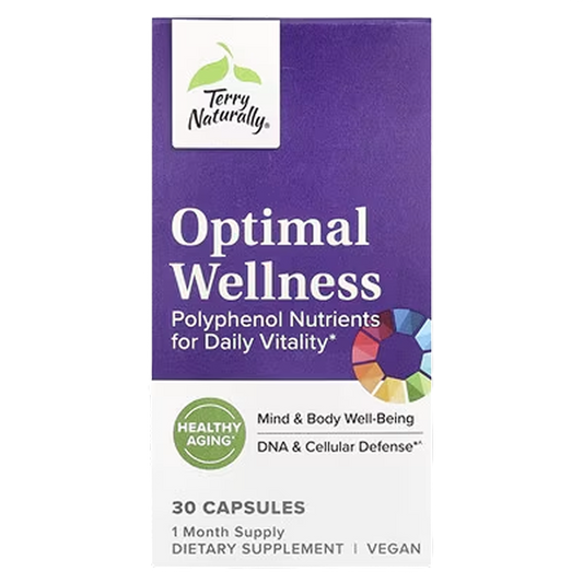 Terry Naturally - Optimal Wellness Polyphenol Nutrients - 30 Caps