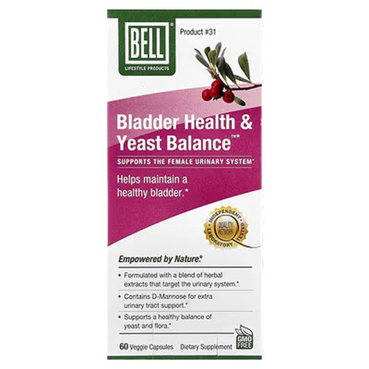 Bell Lifestyle Products - Bladder Health and Yeast Balance - 60 VCaps