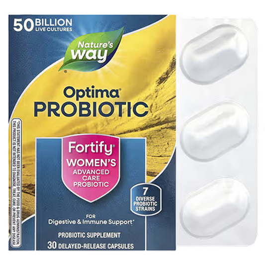 Nature's Way - Fortify Optima Women 50 Billion - 30 delayed Caps ( non refrigerated)