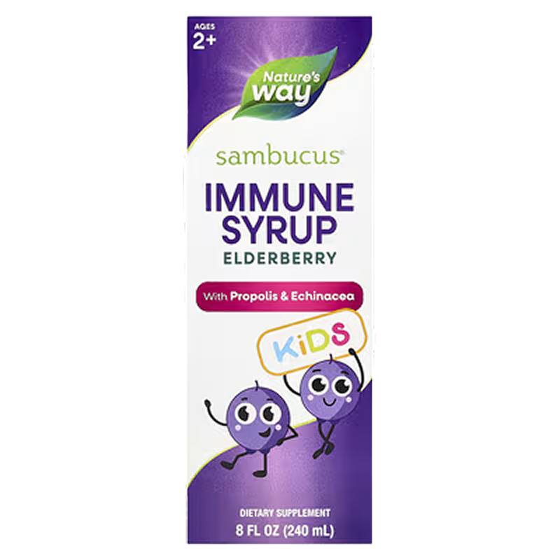 Nature's Way - Sambucus Elderberry Immune Syrup for Kids - 8oz