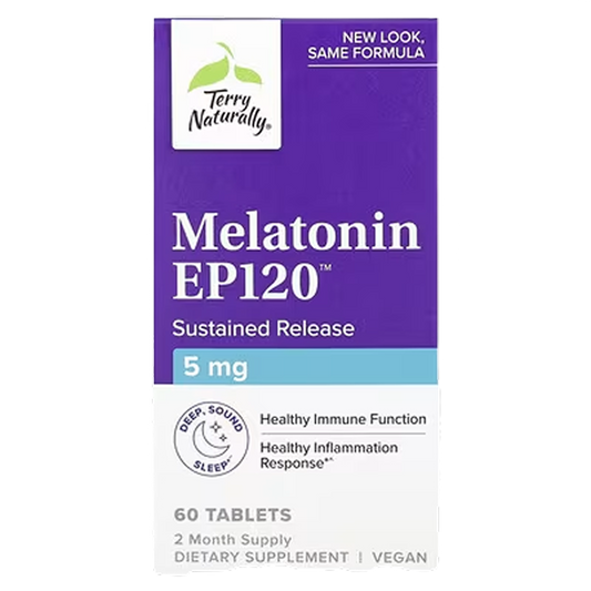 Terry Naturally - Melatonin EP120 (5mg) - 60 Tablets