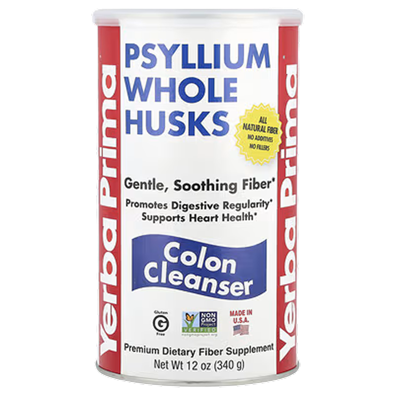 Yerba Prima - Psyllium Whole Husks - 12oz