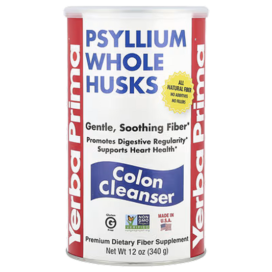 Yerba Prima - Psyllium Whole Husks - 12oz
